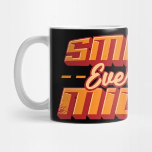 Smile Every Mile Running Marathon Runner Gift Mug